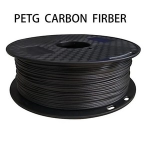 탄소 원단 PETG CF 175mm 1KG05KG 3d 프린터 필라멘트 우수한 연성 충격 저항 고강도 및 강성, CARBON FIBER 0.1KG, CARBON FIBER  0.1KG, CARBON FIBER  0.1KG