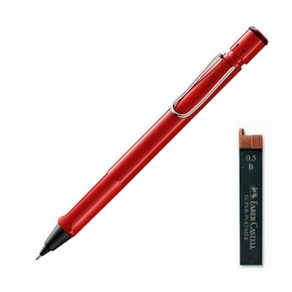 LAMY 사파리 샤프 레드 + 샤프심 랜덤발송 세트