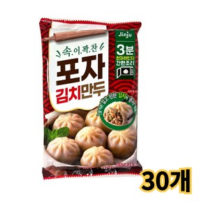 진주 포자 김치만두 168g(6개입), 168g, 30개