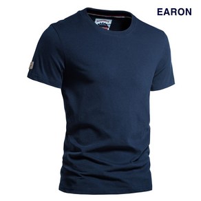 [EARON] 프리미엄 코튼 덤블워싱 레인 티셔츠 빅사이즈