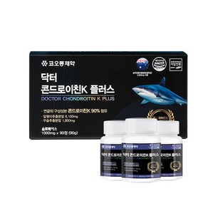 코오롱제약 닥터 콘드로이친K플러스 1000mg 3개월분