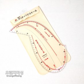 오렌지미싱 가와구찌 둥근곡선자 암홀자 다양한 곡선 05-531, 1개