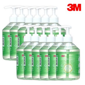 3M 새니타이저 손소독제 500ml, 12개