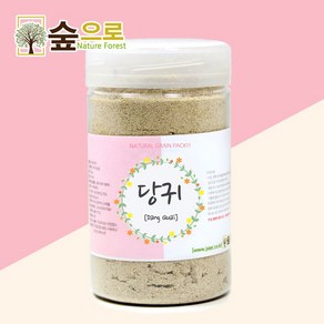 숲으로허브 천연곡물팩 당귀가루 통 90g, 1개, 1개입