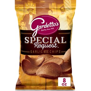 Gadetto's Snack Mix Roasted Galic Rye Chips 8 oz Gadetto's 스낵 믹스 구운 마늘 호밀 칩 8oz, 226g, 1개