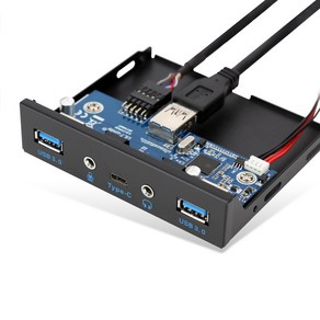 NEXT-8602TU3 USB3.0 3.5형 확장형 전면가이드, 1개
