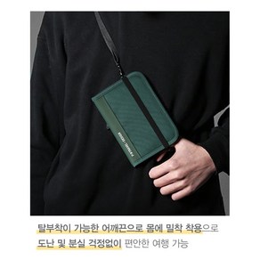 아이셀로 패션 여권지갑 여권가방 해킹방지 RFID차단 안티스키밍 파우치