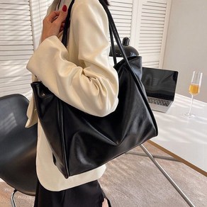 여성 가죽 숄더백 대용량 토트백 핸드백 데일리 가방 Women's shoulde bag