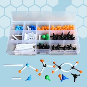 분자구조 모형 만들기 미니 화학 이해 돌봄 준비물 교재 교구 연구 수업, 1개