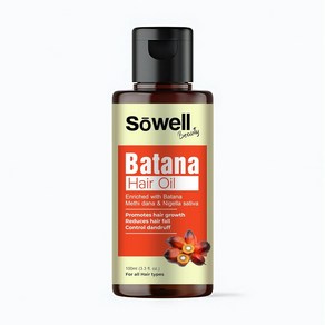 Sowell Beauty Batana Oil Fo Hai Gowth 100% Pue Batana Oil Fom Honduas - D. Sebi 추천 100ml