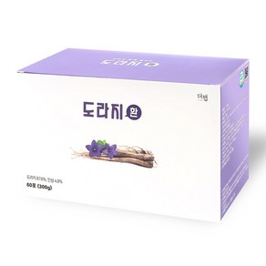 더햅 도라지환 60포 1박스 도라지 인삼 맥문동 고온발효, 1개, 300g