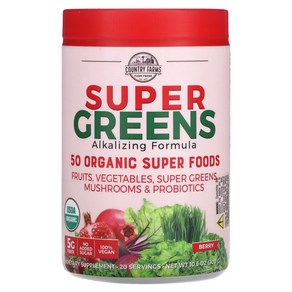 컨트리팜스 Supegeens 알칼리화 포뮬라 베리 300g(10.6oz), CFM09059, 300g, 1개