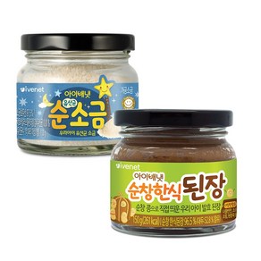 아이배냇 이유식 양념, 1세트, 280g, 된장+소금