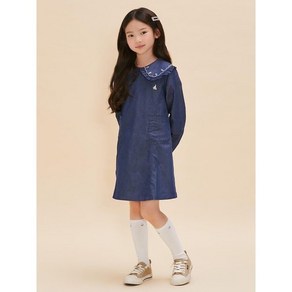 빈폴 BEANPOLE KIDS 데님 칼라 포인트 원피스 블루 BI4871G02P 400830