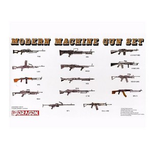 BD3806 135 Moden Machine Gun Set, 1개