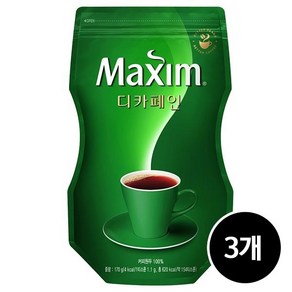 맥심 디카페인 원두커피믹스, 170g, 1개입, 3개