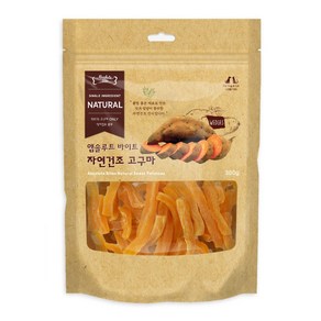 앱솔루트바이트 자연건조 반려견간식, 고구마, 1kg, 1개