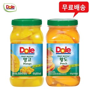 Dole 돌 후룻바틀 망고2개+황도2개/무배, 1세트, 1세트