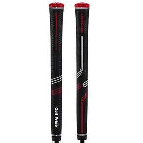 (정품)골프프라이드 CP2 PRO 45g 50g 라운드 립 미드 점보 언더사이즈 그립(매장방문교체), 블랙/레드(45g 언더), 1개