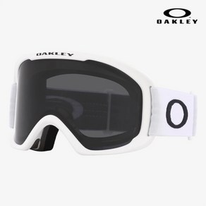 OAKLEY O-FRAME 2.0 PRO L MAT WHT PRIZM DK GREY (오클리 오프레임2.0 프로 라지 스노우고글 프리즘 다크 그레이 0OO7124-71240400), 상세 설명 참조, 1개, 상세 설명 참조