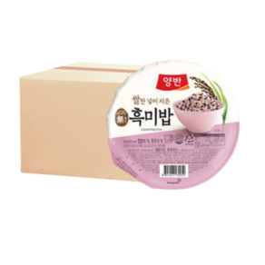 양반 흑미밥, 130g, 24개