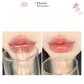 FLORTTE 플로트 거울광 립글로즈 컵에 안묻어나는 워터 중국화장품 틱톡인기