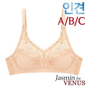 자스민by비너스 80A-95C컵 인견 노와이어 풀컵 홑겹브라1종 JBR1265