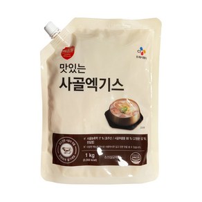 씨제이프레시웨이 이츠웰 맛있는 사골엑기스 1kg, 2kg, 1세트