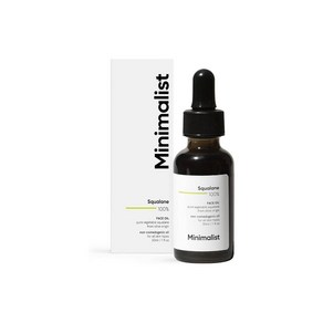 Minimalist 스쿠알란 100 페이스 오일 30ml, 1개