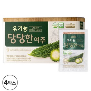 메이준뉴트리 유기농 당당한 여주, 1.8L, 4개