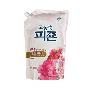 피죤 고농축 섬유유연제 로맨틱플라워 리필 1.6L 일반드럼세탁기 피존 퍼퓸 향기좋은 섬유유연제, 1개