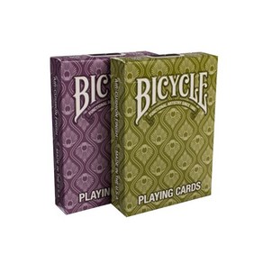 Bicycle 피코크 덱, 초록색, 1개