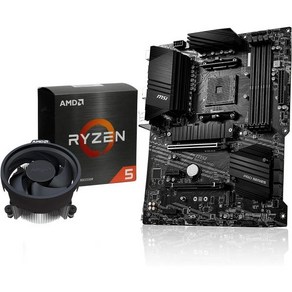 INLAND 마이크로 센터 AMD Ryzen 7 7800X3D 8Coe 16Thead 데스크탑 프로세서 번들MSI PRO X670P WiFi Po Seies 마더보드 포함, AMD Ryzen 5 5600X + MSI B550-A, 1개