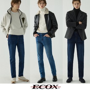 에콕스 [에콕스] 24FW 블랙라벨 데님팬츠 3종 남성