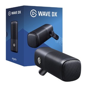 엘가토 웨이브 DX 카디오이드 다이나믹 마이크, ELGATO WAVE DX, 블랙