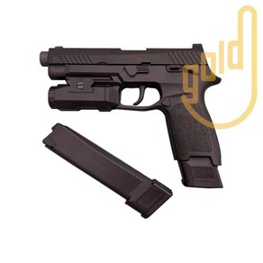 P320 M17 전동권총 SIG SAUER 수정탄 레이 저 타겟 금속기어 블로우백, MK17-기본(블랙), 기본구성(7.4v배터리), 1개