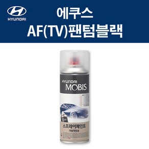 현대 순정품 에쿠스 AF TV 팬텀블랙 스프레이 287 자동차 차량용 도색 카페인트, AF(TV) 팬텀블랙 스프레이(모비스), 1개