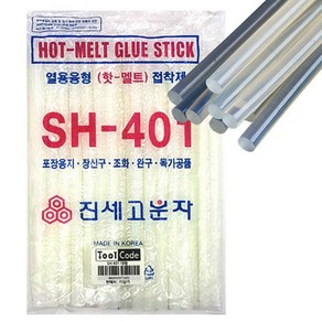 툴코드 국내산 대형 글루건심 700g 초강력 SH-401, 1개