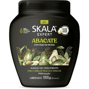 일본직발송 6. SKALA(스칼라) SKALA EXPERT ABACATE 스칼라 전문가 아보카도 헤어팩 트리트먼트 1KG B088P, 1개