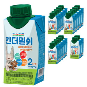 파스퇴르 킨더밀쉬 액상분유 2단계 200ml, 1개입, 16개