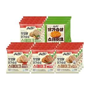 [랭킹닭컴] 맛있닭 닭가슴살 스테이크 5종 맛보기