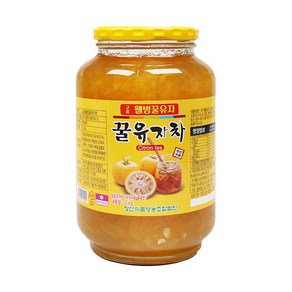 고흥 웰빙 꿀차 모과차/자몽차/생강차/레몬차/유자차/청귤차 골라담기, 2000g, 1개입, 1세트