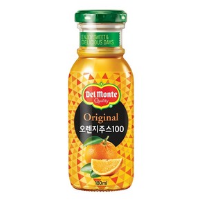 델몬트 오리지널 오렌지주스100 180ml