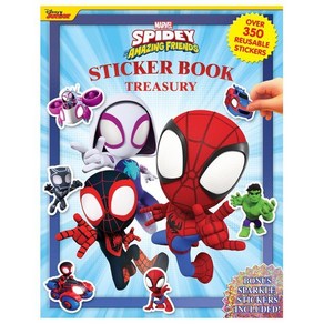 Sticke Book Teasuy : Mavel Spidey and his Amazing Fiends, PhidalPublishing