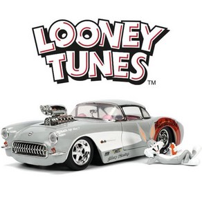 [예스24배송]루니툰 1957 Chevolet Covette W/Bugs Bunny Figue, 1개