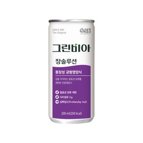 그린비아 장솔루션 200mlx60캔, 200ml, 60개