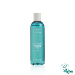 더바디샵 블루 머스크 제스트 헤어 앤 바디 워시 250ML HAIR & BODY WASH BLUE MUSK ZEST 42812, 1개