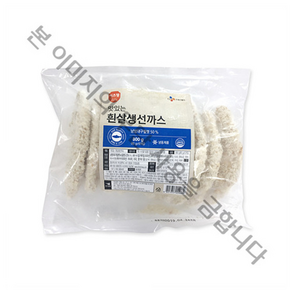 CJ 이츠웰 맛있는 흰살생선까스 800G, 1개