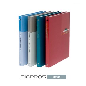 빅프로스 BIGPROS R231 Loose-Leaf Binde 노트(2개입), 단품