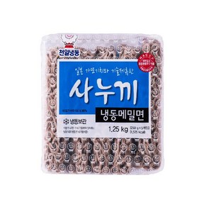 (무)(냉동)천일사누끼메밀면 1.25kg, 3개